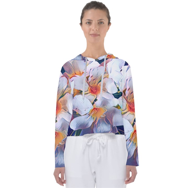 Daisy Painting  Women s Slouchy Sweat