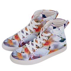 Daisy Painting  Men s Hi-top Skate Sneakers by StarvingArtisan