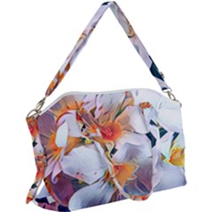 Daisy Painting  Canvas Crossbody Bag by StarvingArtisan