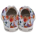 Daisy Painting  Men s Low Top Canvas Sneakers View4