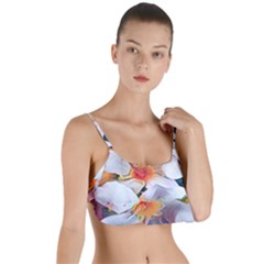 Daisy Painting  Layered Top Bikini Top  by StarvingArtisan