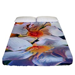 Daisy Painting  Fitted Sheet (california King Size) by StarvingArtisan