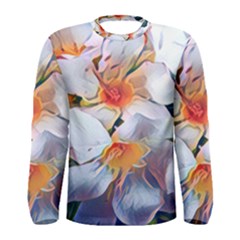 Daisy Painting  Men s Long Sleeve Tee