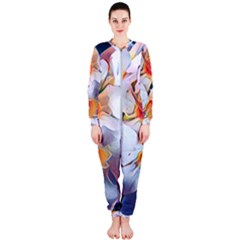 Daisy Painting  Onepiece Jumpsuit (ladies)