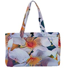 Daisy Painting  Canvas Work Bag by StarvingArtisan