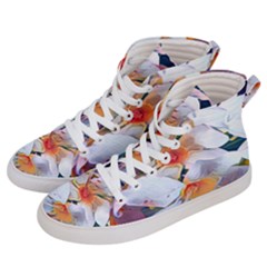 Daisy Painting  Women s Hi-top Skate Sneakers by StarvingArtisan