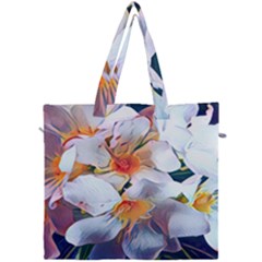 Daisy Painting  Canvas Travel Bag by StarvingArtisan