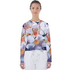 Daisy Painting  Women s Slouchy Sweat