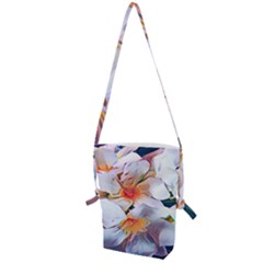 Daisy Painting  Folding Shoulder Bag by StarvingArtisan