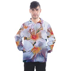 Daisy Painting  Men s Half Zip Pullover