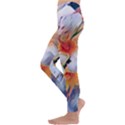 Daisy Painting  Kids  Lightweight Velour Leggings View2