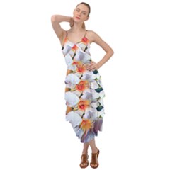 Daisy Painting  Layered Bottom Dress by StarvingArtisan