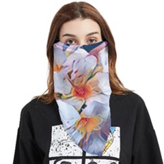 Daisy Painting  Face Covering Bandana (triangle) by StarvingArtisan