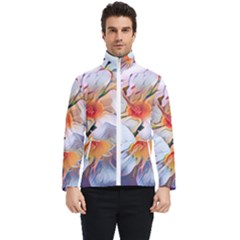 Daisy Painting  Men s Bomber Jacket