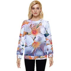 Daisy Painting  Hidden Pocket Sweatshirt