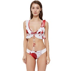 Pngwing Com (1) Low Cut Ruffle Edge Bikini Set by elegance07touk