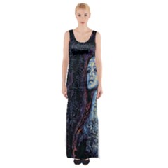 Pavement Lover Thigh Split Maxi Dress by MRNStudios