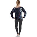 Pavement Lover Off Shoulder Long Sleeve Velour Top View2