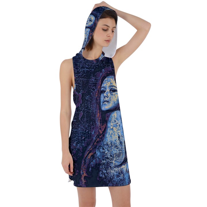 Pavement Lover Racer Back Hoodie Dress