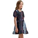 Pavement Lover Kids  Short Sleeve Dolly Dress View3