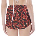 Ugly Open Mouth Graphic Motif Print Pattern High-Waisted Bikini Bottoms View2