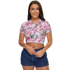 Png 20230118 082745 0000 Side Button Cropped Tee by PollyParadiseBoutique7