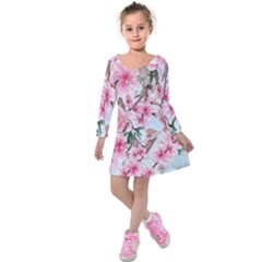 Png 20230118 082745 0000 Kids  Long Sleeve Velvet Dress