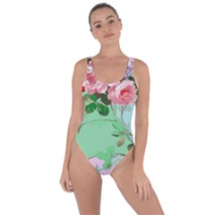 Shabby Chic Floral  Bring Sexy Back Swimsuit by PollyParadiseBoutique7