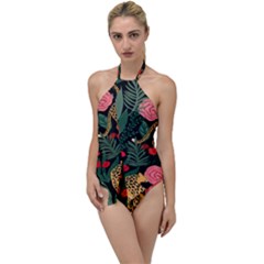 Leopardrose Go With The Flow One Piece Swimsuit