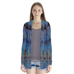 Oceanenia Drape Collar Cardigan