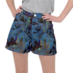 Oceanenia Ripstop Shorts by PollyParadiseBoutique7