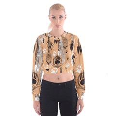 Indian2 Cropped Sweatshirt