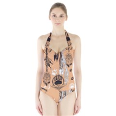 Indian2 Halter Swimsuit