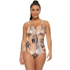 Indian2 Retro Full Coverage Swimsuit