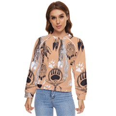 Indian2 Women s Long Sleeve Raglan Tee