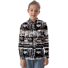 Skater-underground2 Kids  Long Sleeve Shirt by PollyParadiseBoutique7