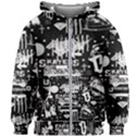 Skater-underground2 Kids  Zipper Hoodie Without Drawstring View1