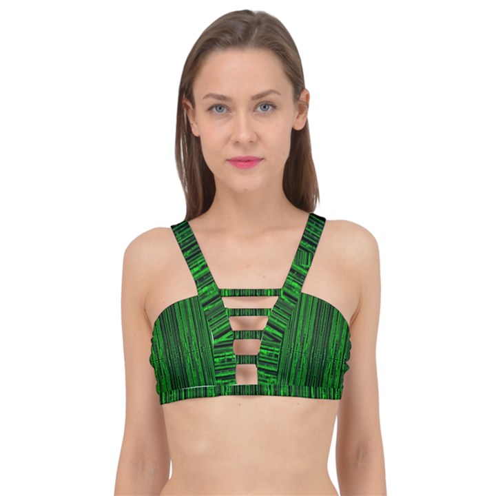 Techs Cage Up Bikini Top