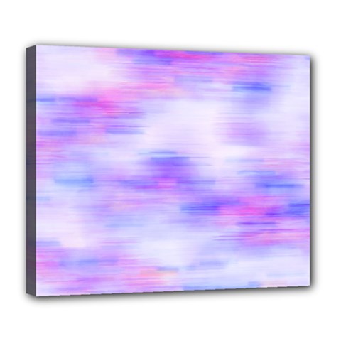 Bright Colored Stain Abstract Pattern Deluxe Canvas 24  X 20  (stretched) by dflcprintsclothing