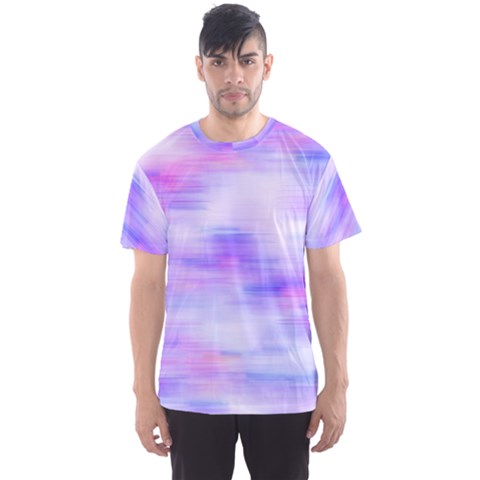 Bright Colored Stain Abstract Pattern Men s Sport Mesh Tee by dflcprintsclothing