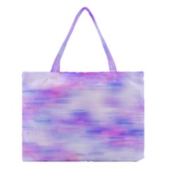 Bright Colored Stain Abstract Pattern Medium Tote Bag