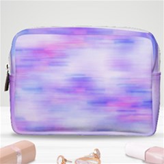 Bright Colored Stain Abstract Pattern Make Up Pouch (medium)