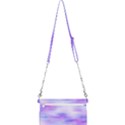 Bright Colored Stain Abstract Pattern Mini Crossbody Handbag View2