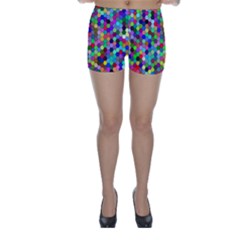 Background Color Skinny Shorts by artworkshop