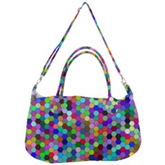 Background Color Removal Strap Handbag by artworkshop