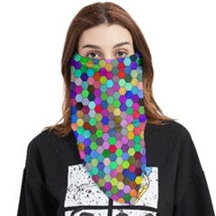 Background Color Face Covering Bandana (triangle)