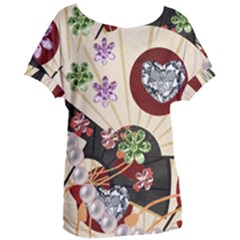 Orient Charm Women s Oversized Tee