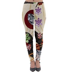 Orient Charm Lightweight Velour Leggings