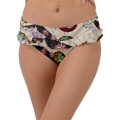 Orient Charm  Frill Bikini Bottom