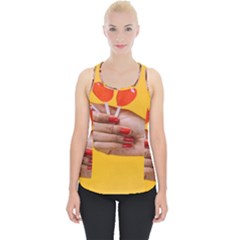 Valentine Day Lolly Candy Heart Piece Up Tank Top by artworkshop